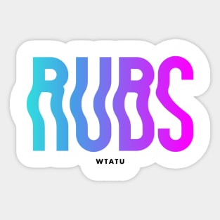 WTATU - RUBS White Sticker